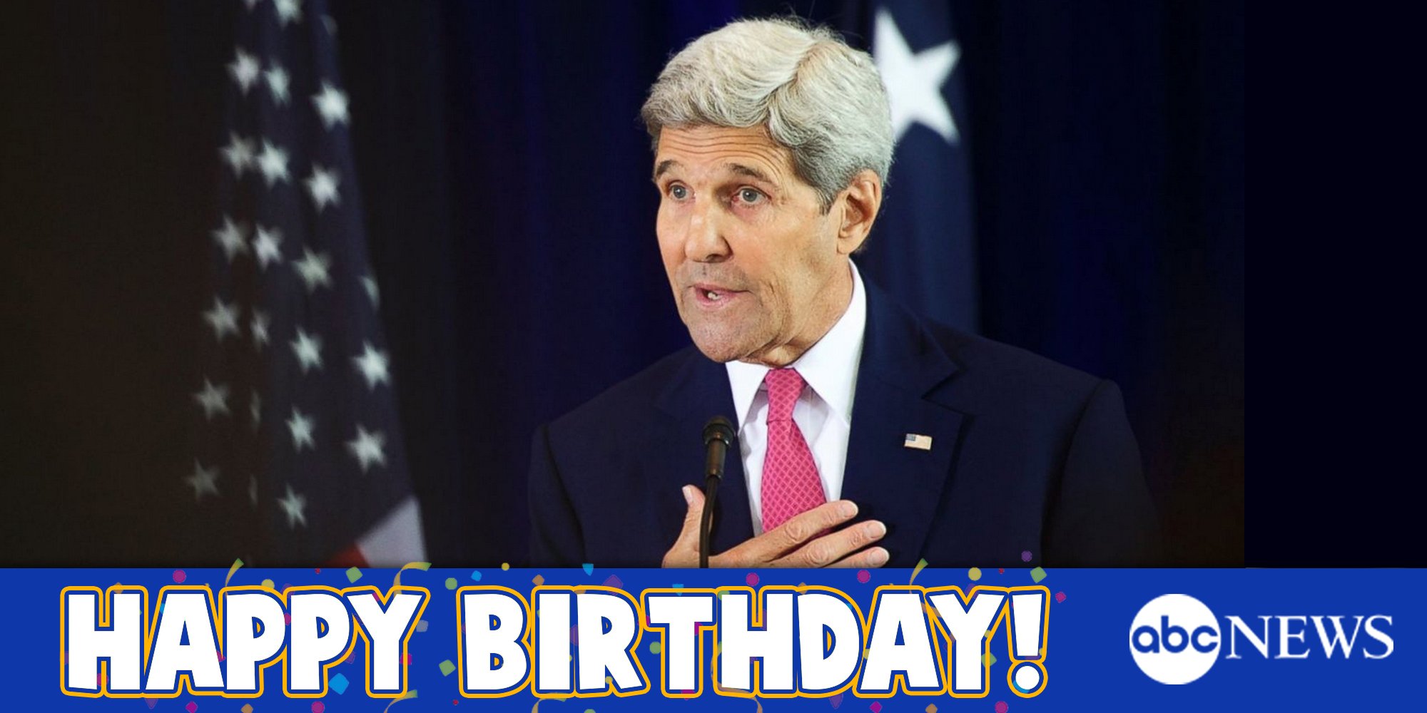 Happy 72nd birthday to Secretary of State John Kerry! 