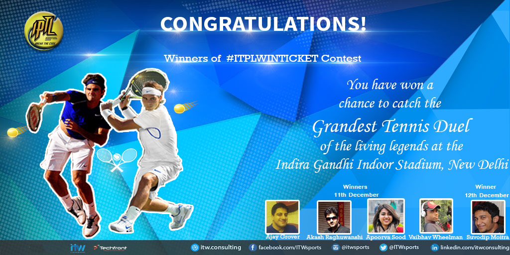 ITWSports's tweet photo. And here are our very own Aces! The Winners of the #IPTLWinTicket powered by #ITWSports Contest! Well done guys! πΎππΌ https://t.co/LUozc1GEqv