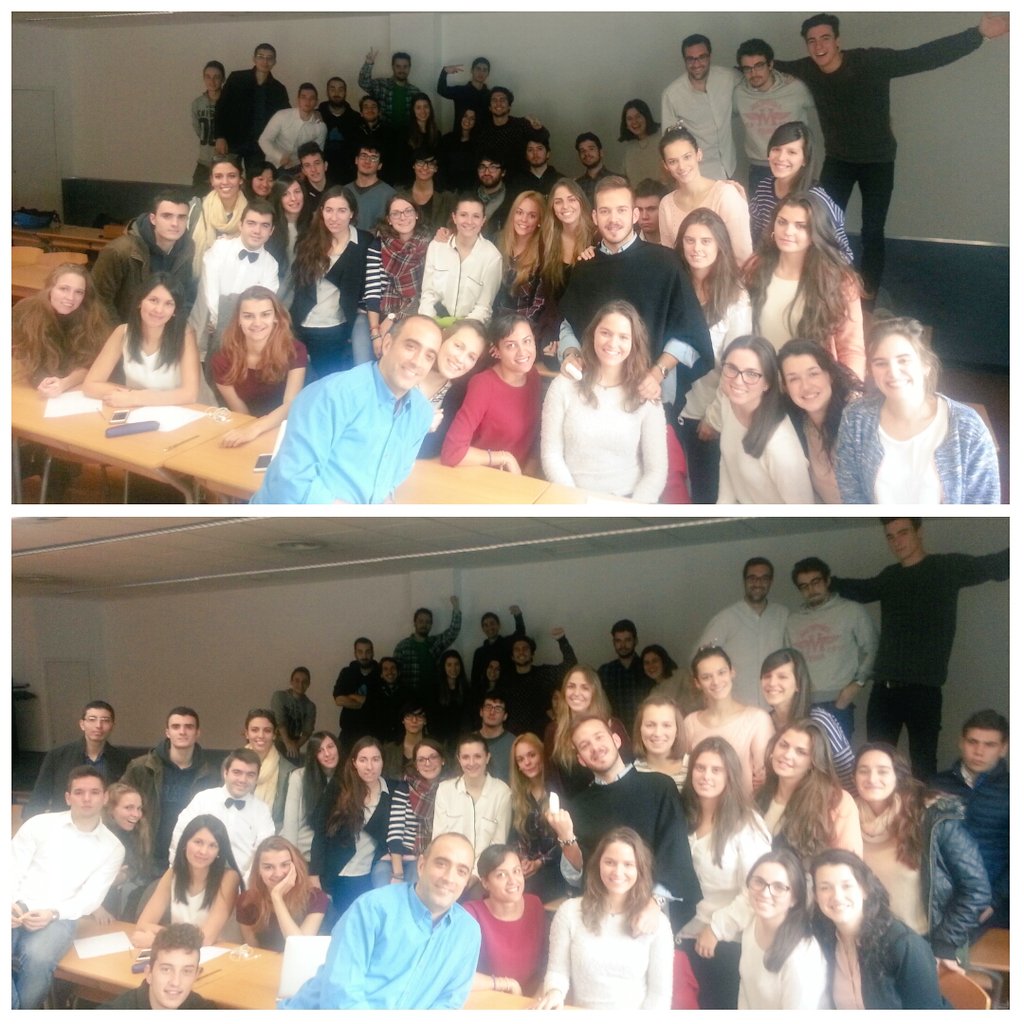 sergioalgar's tweet photo. Cerrando Diseño y Creación Multimedia #CDurjc con los brillantes de CAV+ADE Fuenlabrada. Un lujo al alcance 😊 https://t.co/MqCXhbaXfb