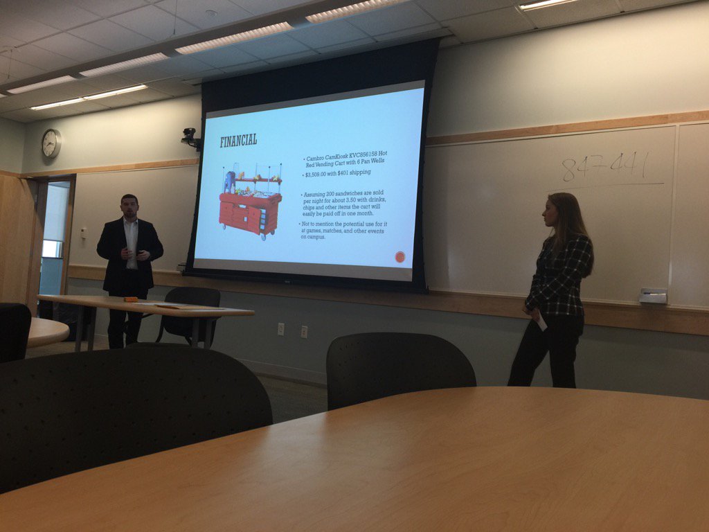 mv_goncalves's tweet photo. Great #operations_management presentation from my students at @Nichols_College! I'm proud of them!! https://t.co/a6VjhpxOXO