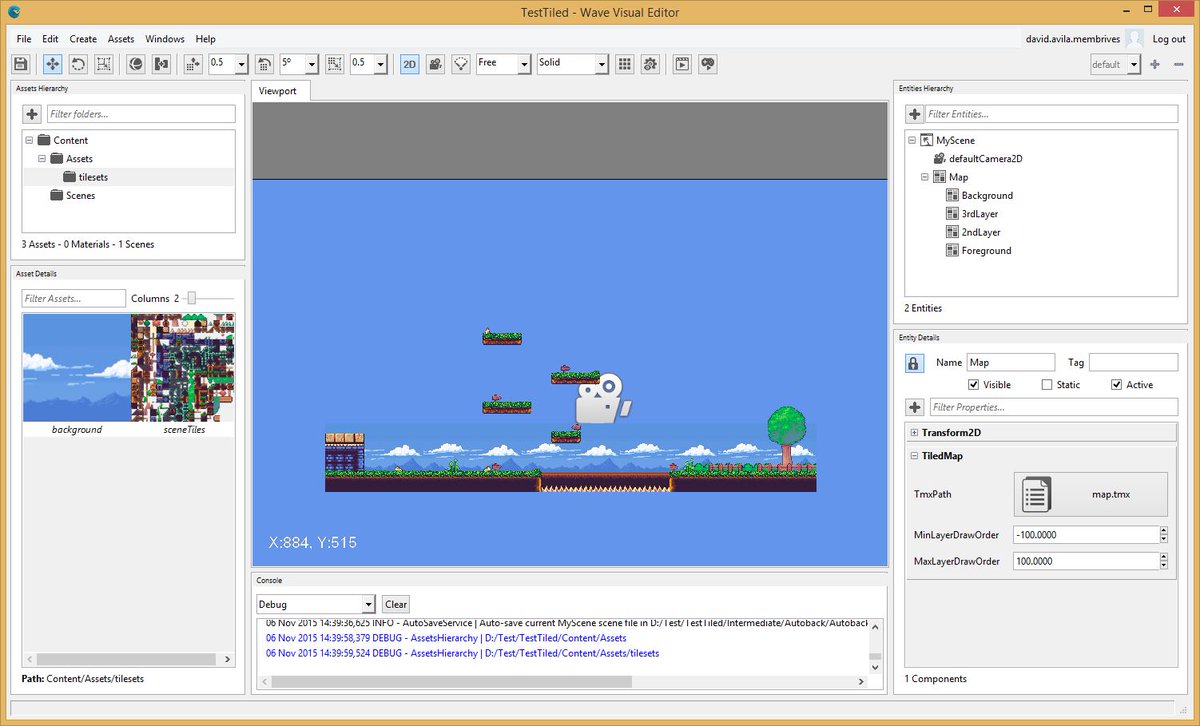 EvergineTeam's tweet image. Learn how to create your #TiledMap levels using #WaveEngine
buff.ly/21UvHuG #GameDev #IndieDev