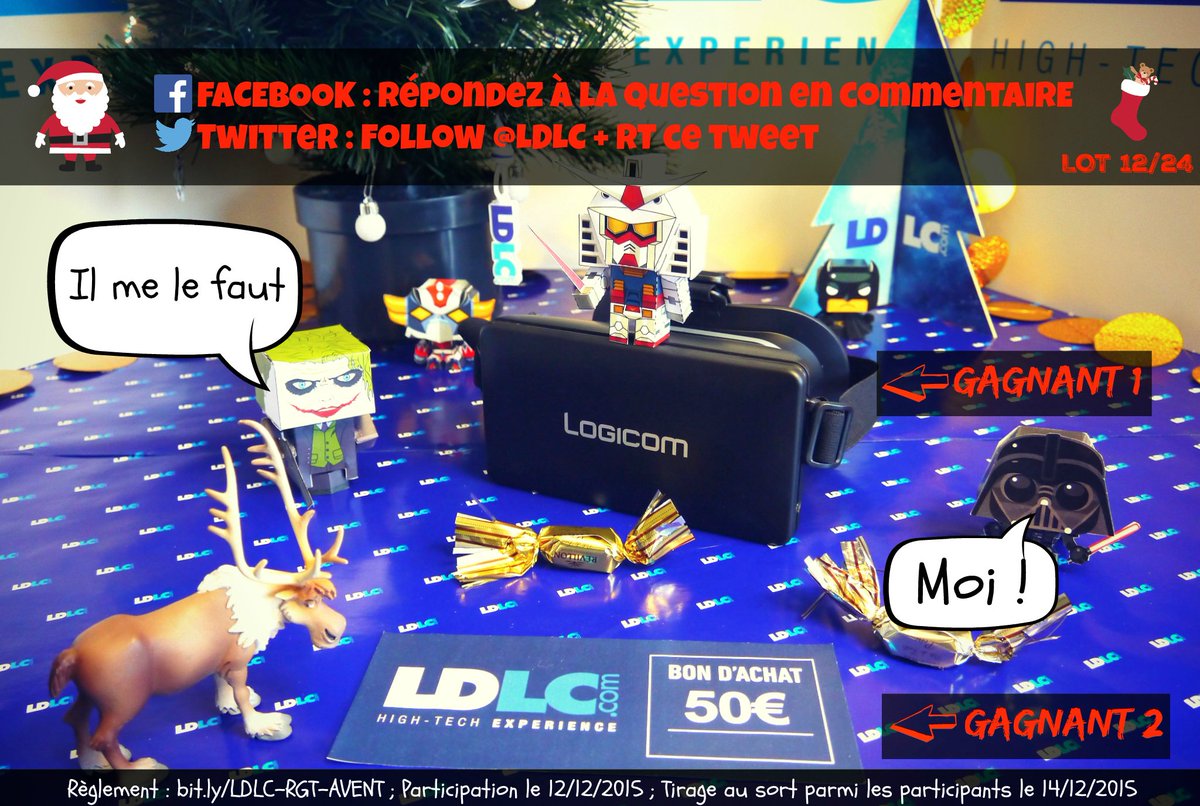 LDLC's tweet photo. #TraineauLDLC 🎄 Calendrier de l'Avent [12/24] À gagner aujourd'hui : Logicom L-Vision 👉 https://t.co/ozD79rNuqj https://t.co/Pwv3MZLnQq