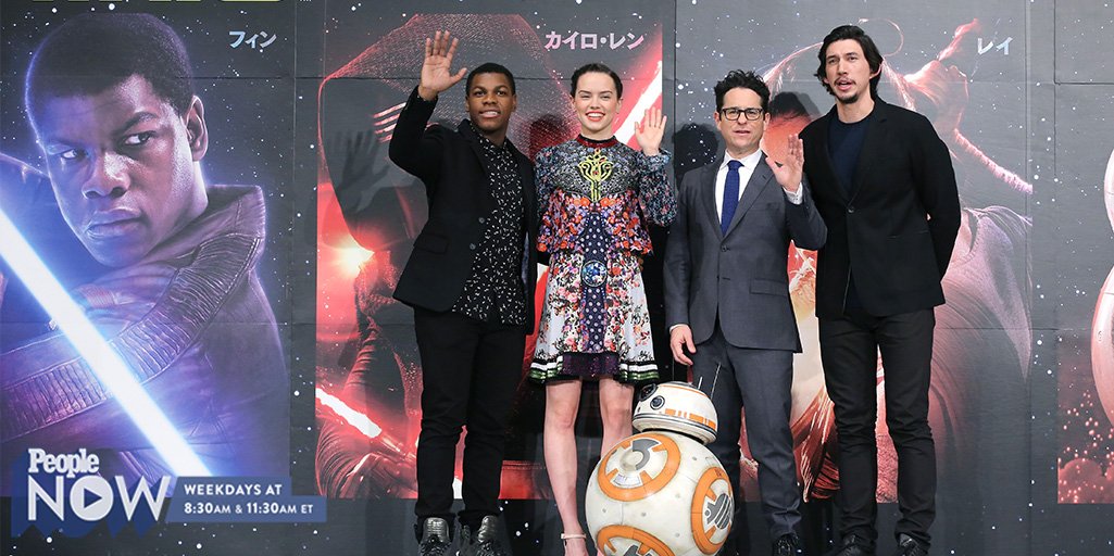 people's tweet photo. Cast of #StarWars: #TheForceAwakens hits Japan &amp; Australia! Hear the details on #PeopleNow https://t.co/46EyADhPoV https://t.co/ebgyovTFng