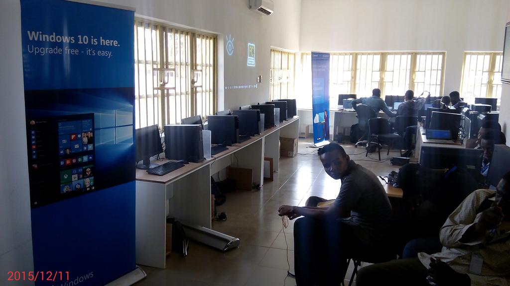 raznerd's tweet image. We&apos;ve setup camp at Godfrey Okoye University Enugu, #HelloCloud #AzureForStudents #MSFTImagine #YouthSpark