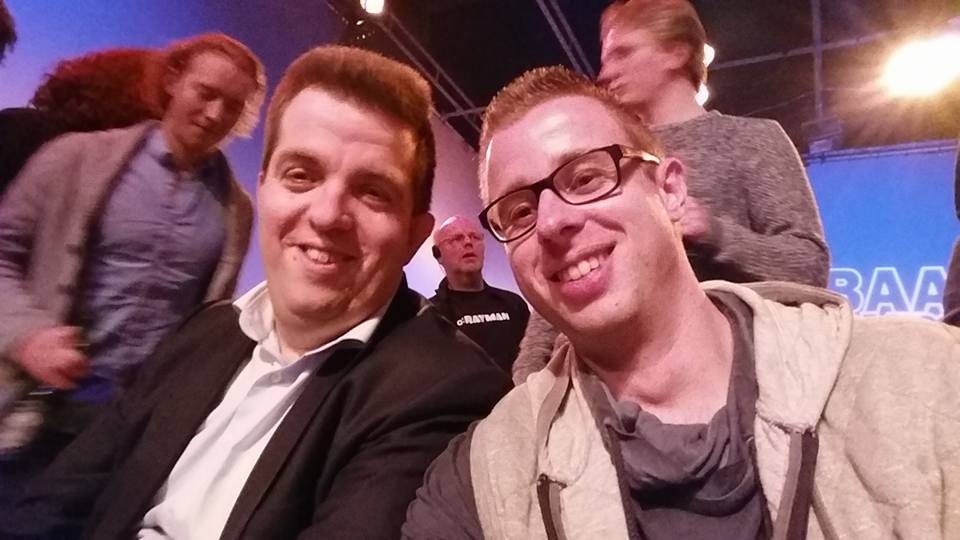 freekcox's tweet photo. Het was erg leuk met JPdeHaas bij #Baasraymann @Raymanntc met @jorgenraymann & @NicoletteVanDam in @schiecentrale https://t.co/n5KHnfoh2O