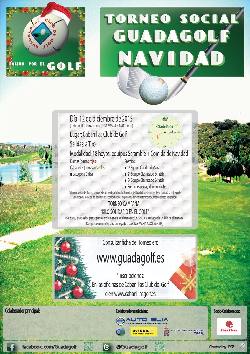 Guadagolf's tweet photo. @lacronica @GuadaPress_es @Guadanews_es @HeraldodelHenar @guadaque @NuevaAlcarria @CopeGuadalajara @SerDeportivosGU https://t.co/AB7zfbcLRY