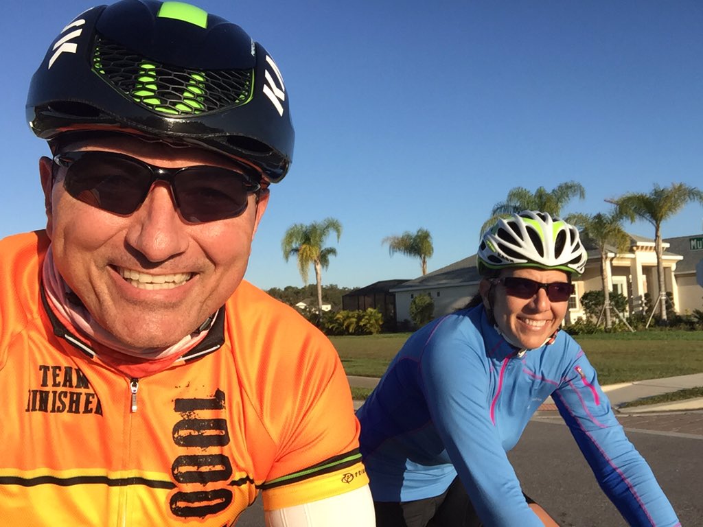 RRT4GCycling's tweet photo. FL #RRT4G contingent out riding in great weather. I made this pic! - dan #Cycling #RAAM #ultra cycling https://t.co/U1SAAC3jfd