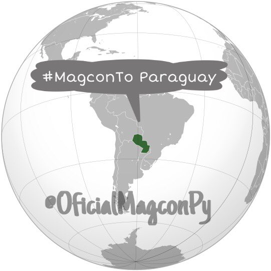 OficialMagconPy's tweet photo. Why we want that MAGCON including Paraguay? 💖🇵🇾 https://t.co/bh1qgYx2jR