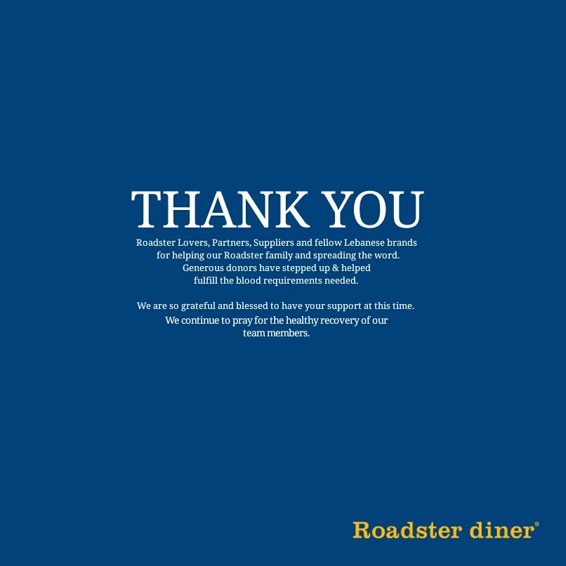 We're blessed to have your support as we continue to pray for the healthy recovery of our team members. Thank you.