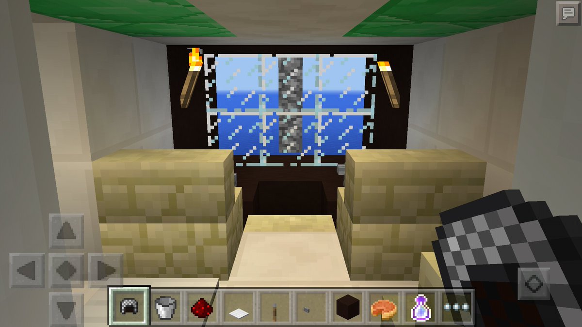 ぼぶ マイクラpeが更新されたのでいろいろ付け加えてみたり 中の天井部分には緑のあれも 笑 コックピット付近には 日照センサーとレバーでそれっぽくしてあるぜ T Co 7zlq6lacyo ぼぶ マイクラpeが更新されたのでいろいろ付け加えてみたり 中の天井部分には緑のあれも 笑 コックピット付近には 日照センサーとレバーでそれっぽくしてあるぜ T Co 7zlq6lacyo