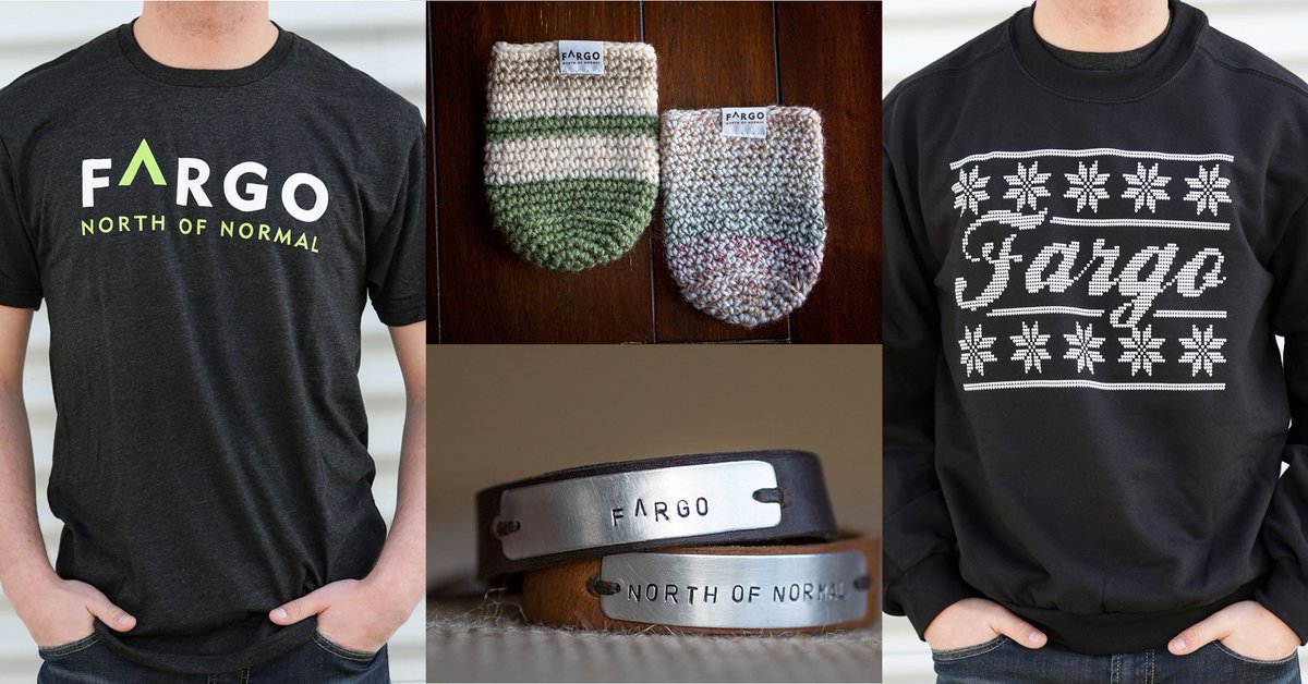 If you love the #Fargo area &amp; you're proud to be #NorthOfNormal, you need some of our merch bit.ly/1NSlMBv