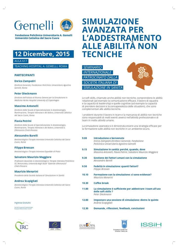 antogulli's tweet photo. #domani #simulazione #avanzata #abilita#non#tecniche #patient #safety #simulazion #medicine @Unicatt https://t.co/I6EhYEmS4N