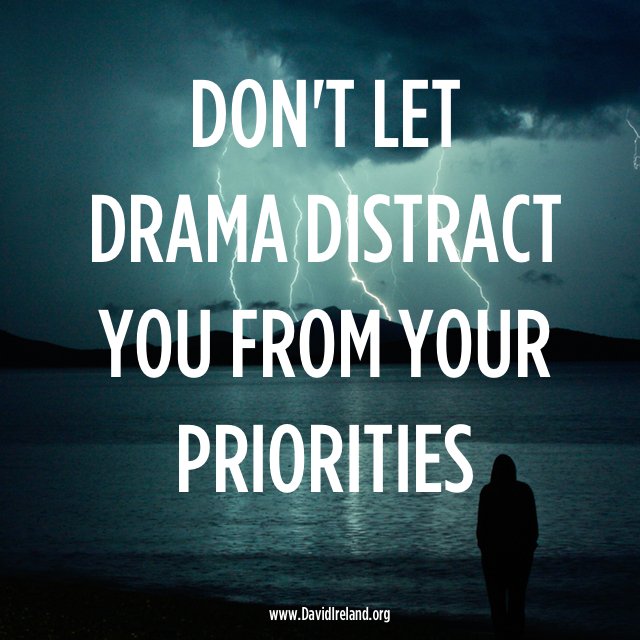 DrDavidIreland's tweet photo. Don’t let hurtful words or bad attitudes take you out. Identify your priorities &amp; stay #focused on your #mission! https://t.co/1hY4oz5Lpw