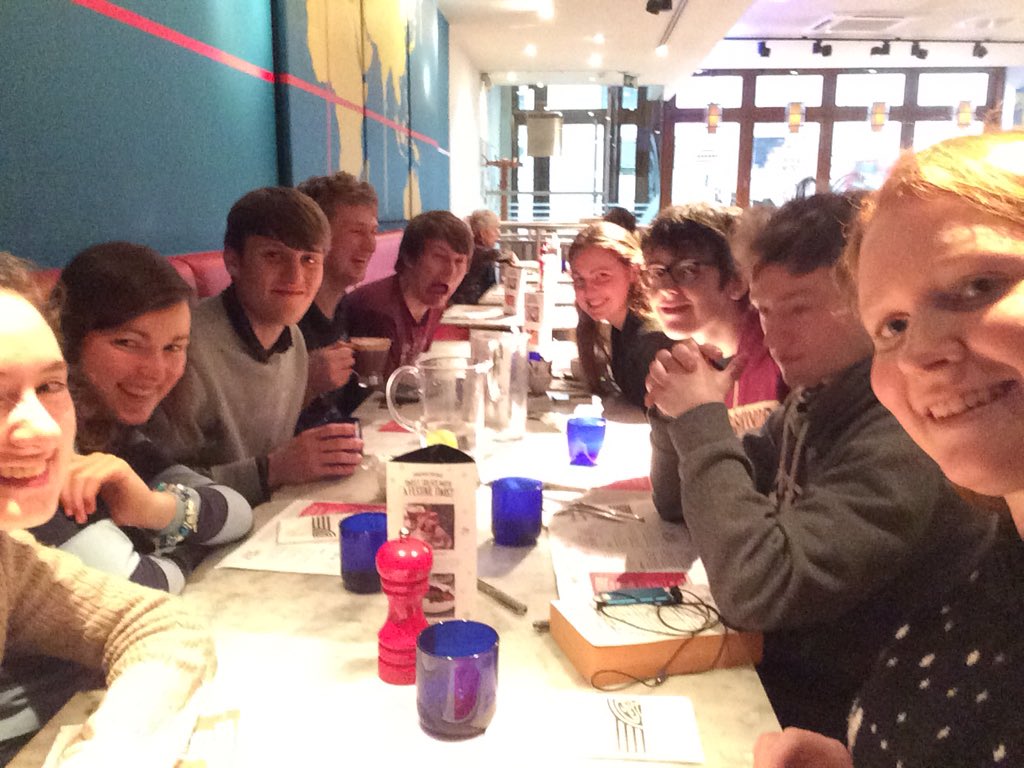 TrinityLabanCU's tweet image. CU lunch!!