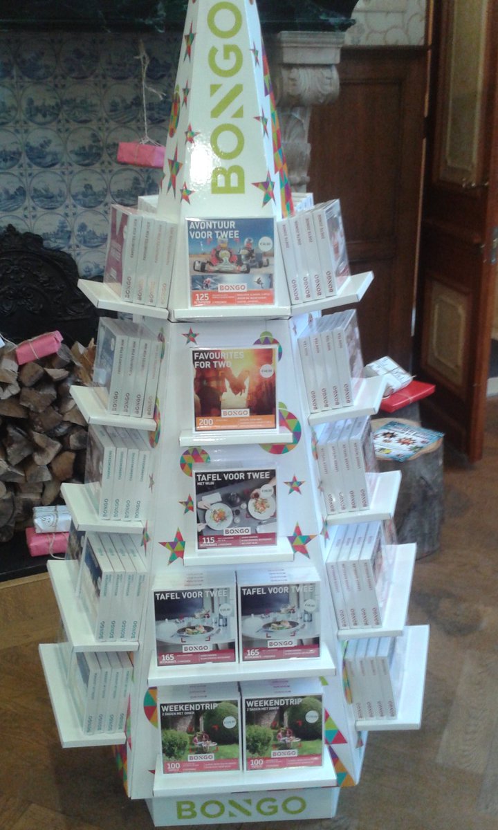 De boom staat! Geef een BONGO cadeau met kerst. @Bongo_live