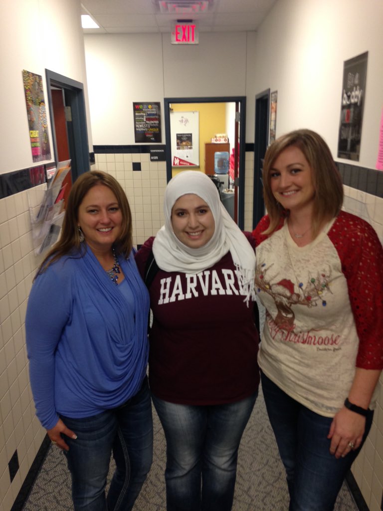 Congrats to Bushra Hamid and her acceptance into Harvard University! We are so proud of you!! #hokahey