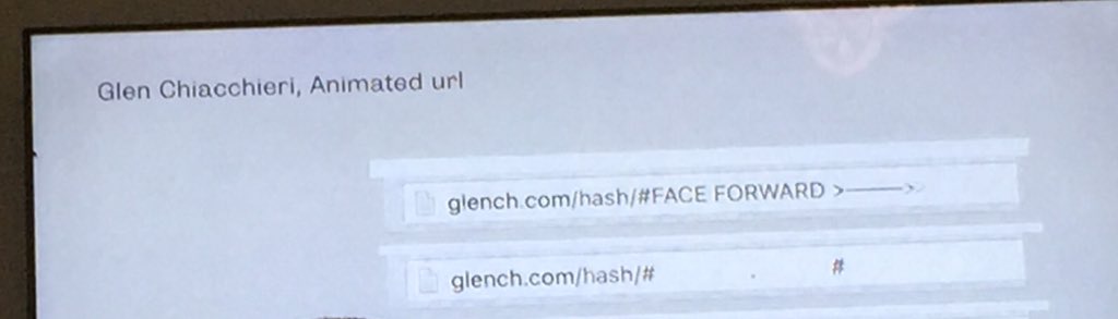 HilaryT4S's tweet photo. Play space invaders in the URL space! #typrography coders + typographers uniting in the future? @_MLA #FFDublin https://t.co/ttJzl1GxdQ