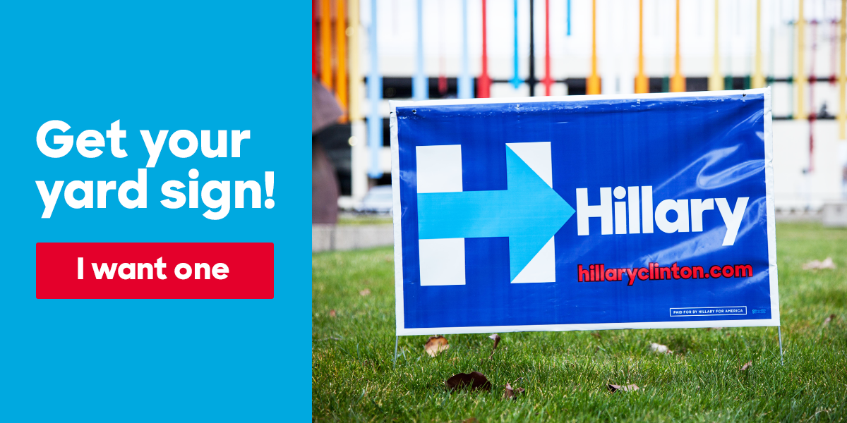 Casey Clemmons On Twitter Breaking Hillaryforia Yard Signs Are Coming Sign Up To Get Your Free Yard Sign Here Https T Co P4xkx3vnno Https T Co Srgjx3e3lg