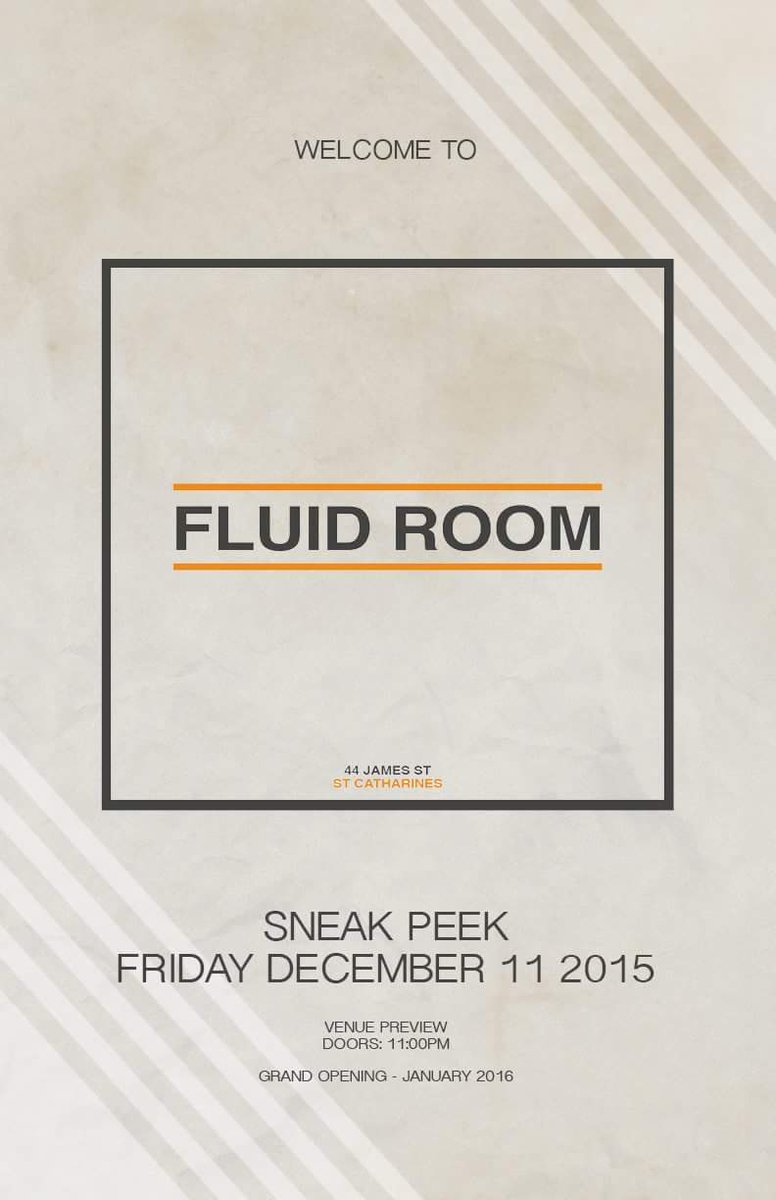 AtFortyFour's tweet photo. We are pleased to welcome you to Fluid Room! Join us tonight for a #SneakPeek at part 1 of our brand new venues. https://t.co/8lHIKYmrlV