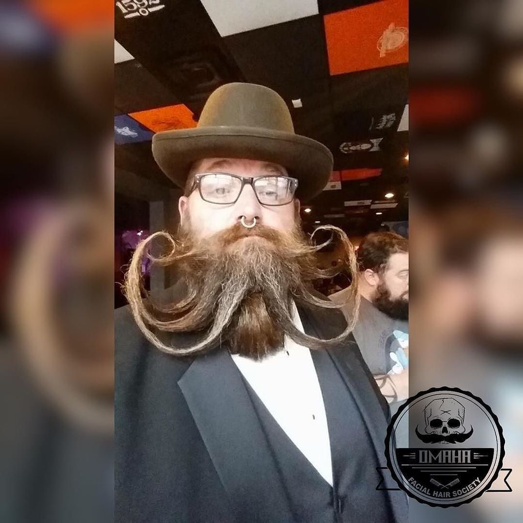OmahaFHS's tweet photo. Follow us for great beards and more. #OFHS #OmahaFacialHairSociety #OmahaFHS #beard #beards #mustache #mustaches https://t.co/rXFcisjT18