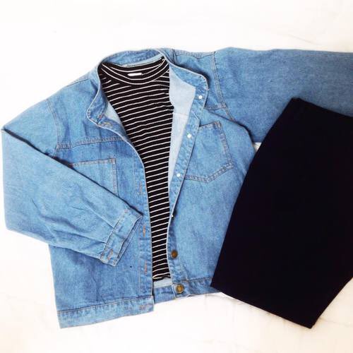 Korean__style's tweet photo. #ボーダー× #デニム
#韓国 #韓国ファッション #オルチャンファッション https://t.co/Gjnck0s3Wk