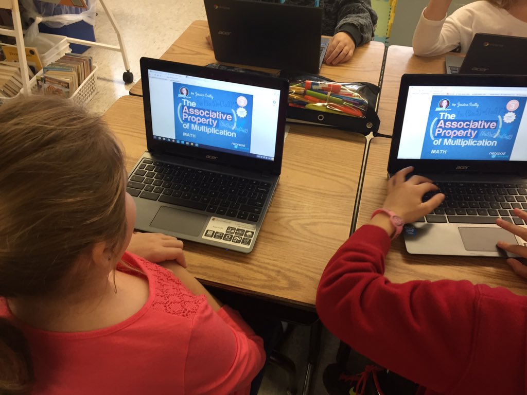 Mrs_Horton4's tweet image. Using Nearpod to explore the Associative Property of Multiplication! @nearpod #MTPSPride #MTPSMath