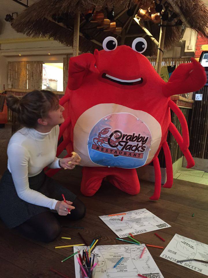 No matter how big you are, at Crabby Jack’s you will always have fun!