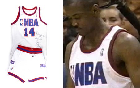 Craig Hodges 3-Pt Contest jersey 