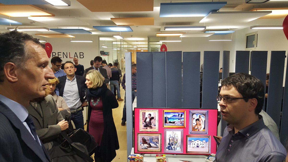 GruppoTIM's tweet photo. Il #JOL lavora anche sulla ricerca visuale e ha contribuito allo standard MPEG. #JOLOpenDay https://t.co/WC2CS0lqZ4