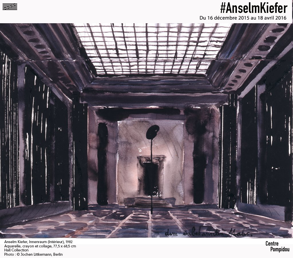 CentrePompidou's tweet image. Dès mercredi, enfoncez-vous dans les intérieurs d'#AnselmKiefer. centrepompidou.fr/id/c6XxqAX/rzy…