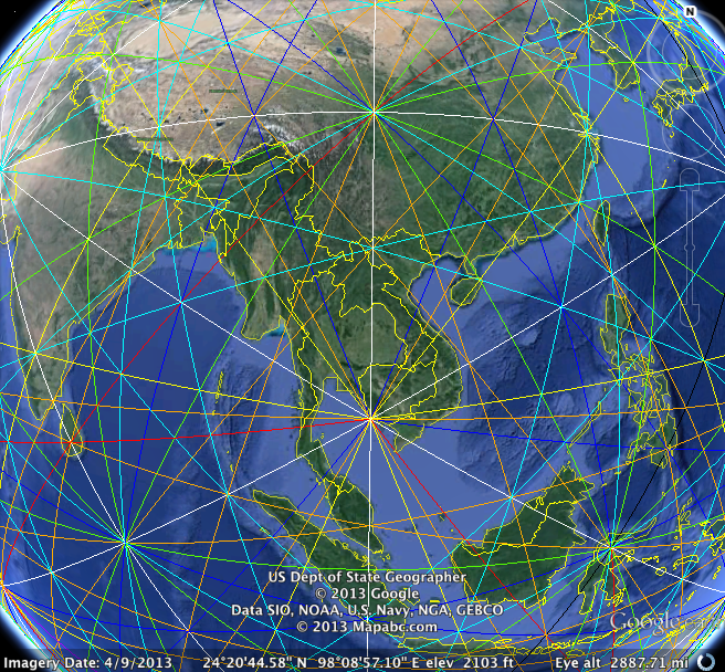 Ley lines in virginia.