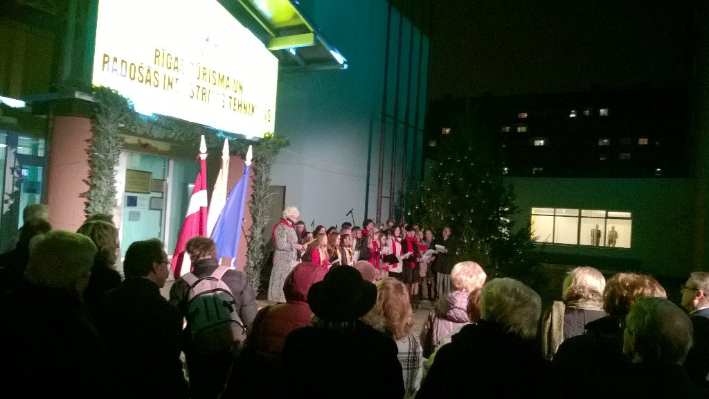 RTRIT_IP's tweet photo. Tehnikuma jauktā kora sveiciens! #RTRIT https://t.co/N9XpVihDLS