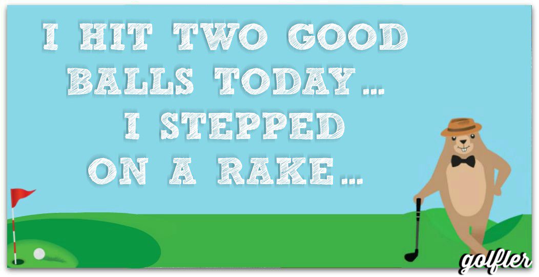 ClubCaddieCom's tweet photo. #FridayFunny: A little #golf humor to kick off your Friday! ⛳ https://t.co/HrES1ffuhw