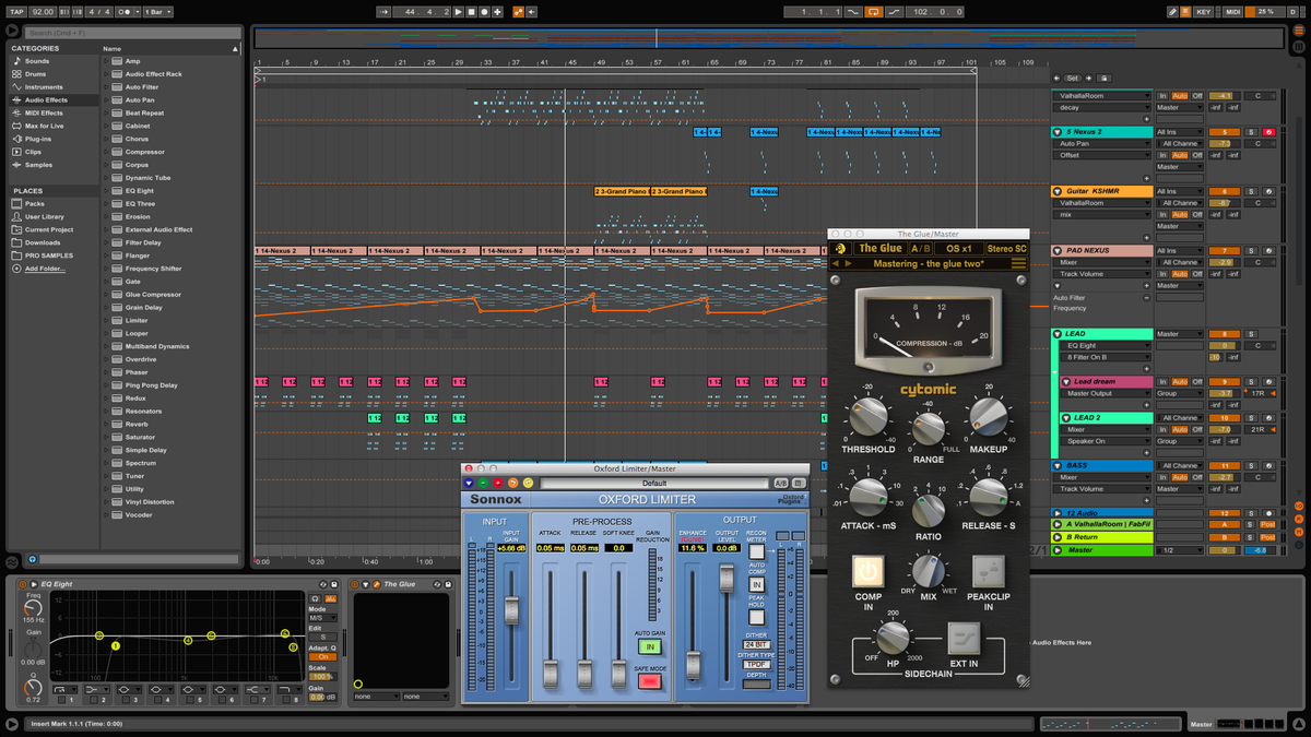 appleandstone's tweet photo. #OpenYourEyes
#chillout #abletonlive #plugin #cytomic #sonnox #theglue #oxford #musicsoftware #screenshot #music https://t.co/193P4kg2gb