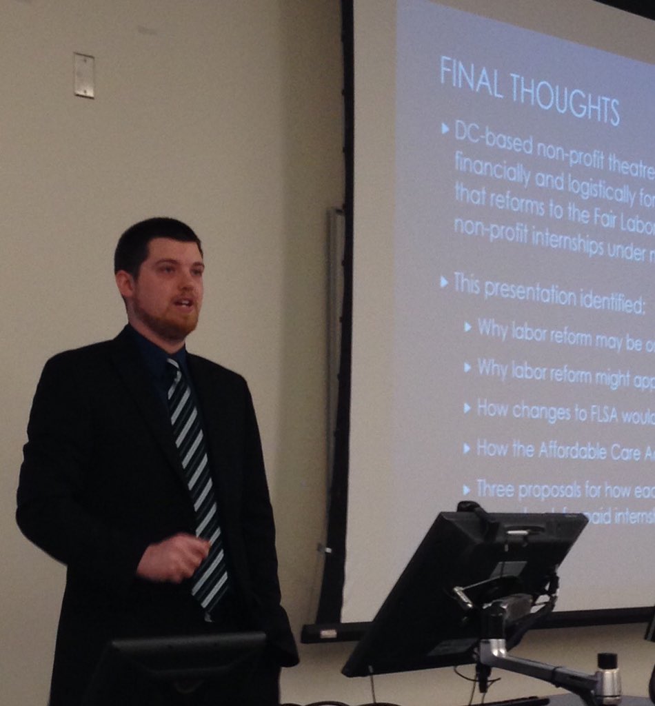 .@epgmu's own Sean Cox unpacks the topic of internship compensation and wage policy in our 4th capstone today.
