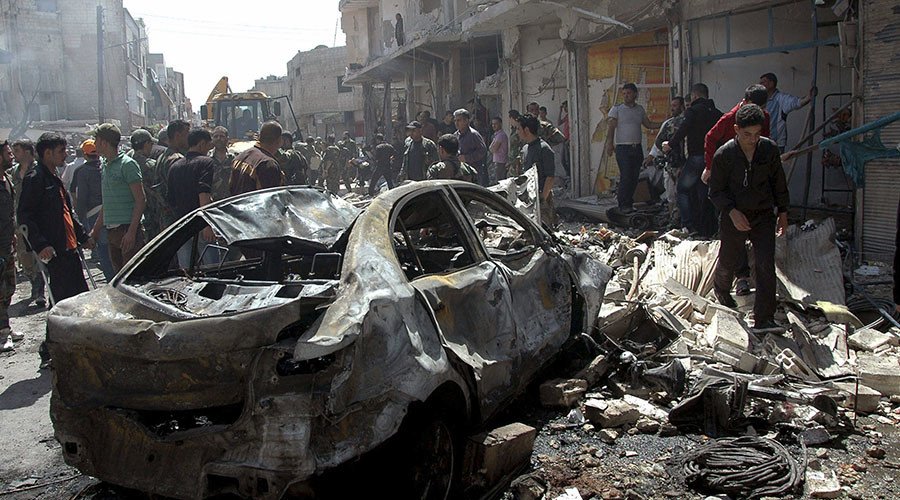 MassDeception1's tweet photo. Triple terror: Up to 60 killed, 80 wounded, 3 car bombs explode in Syrian Christian town
https://t.co/YK0lrW1g5q https://t.co/oYL6kA8SUu