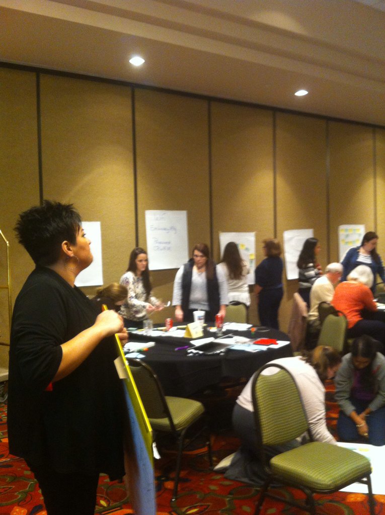 kcsmath's tweet photo. KCS teachers engaged in learning. #kcslearning2020 #mdc2015 https://t.co/LExcJFTEmk