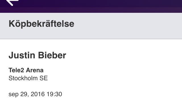 rebeccawikstrom's tweet photo. Julklapp till mig själv, check ✔️ @haannaawesome @justinbieber https://t.co/tGJkdzZCHO