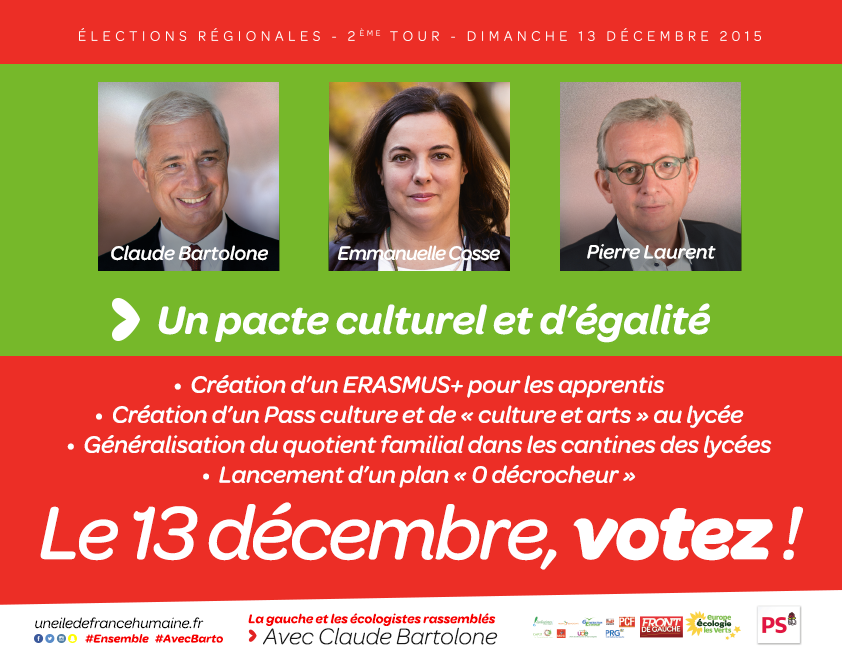 emmacosse2015's tweet photo. Pour un pacte culturel et d'#égalité ! #Erasmus #culture #éducation #lycée
Le 13 décembre, votez ! #EnsembleIDF https://t.co/LZAxwO7z0D