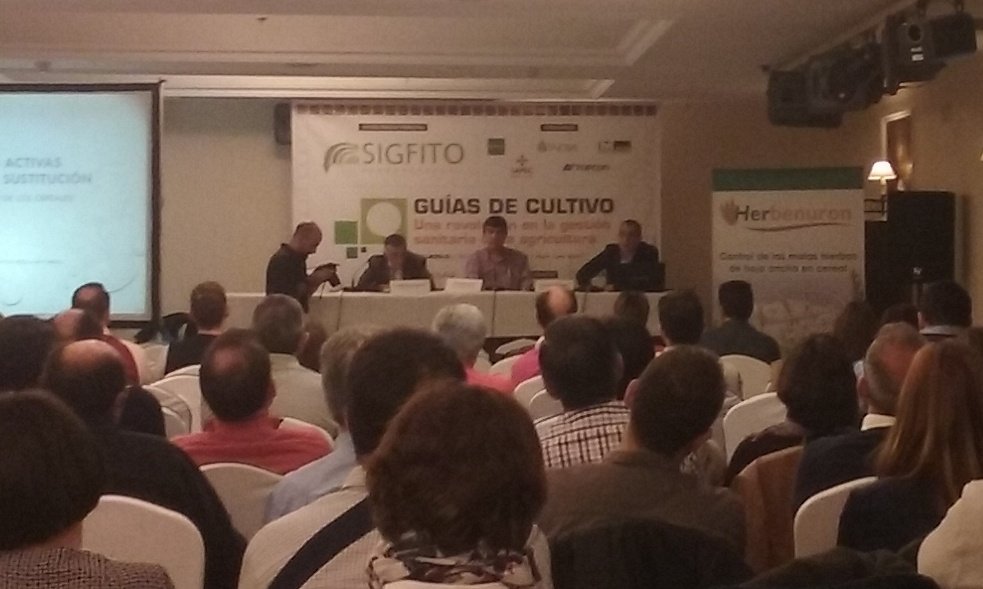 Ayer estuvimos presentes en el I Congreso Guías de Cultivo organizado por la Revista Tierras @SapecAgroEspana