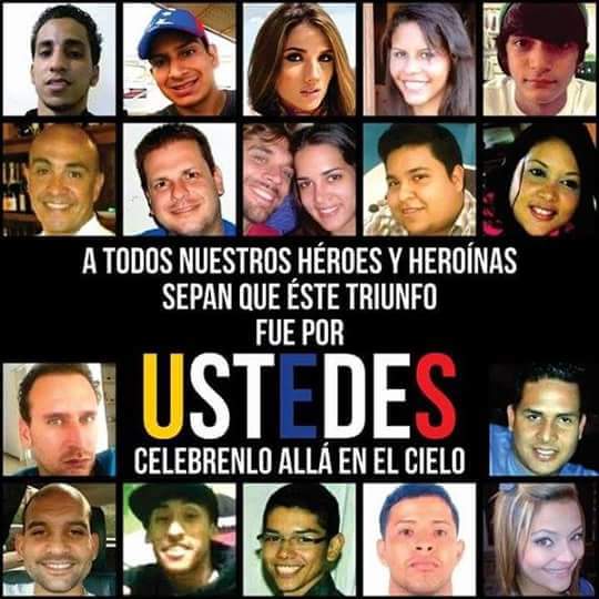 DolarToday's tweet photo. Estos son nuestros héroes y junto al pueblo soberano les debemos el triunfo y no a ninguna persona o fuerza armada https://t.co/BahNqUNYpb