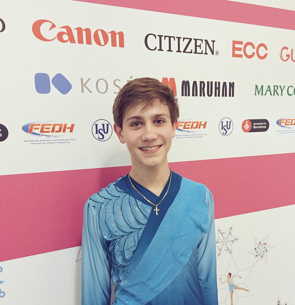 SkateCanada's tweet photo. Roman Sadovsky termine en 6e place à la #FGPBarcelone en simple masculin junior. https://t.co/ZV7CBPPLdZ