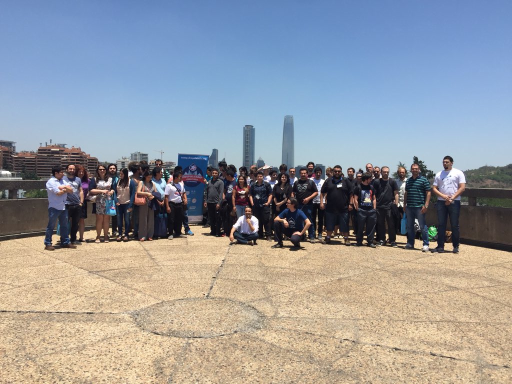 drupalcl's tweet image. Foto grupal del #DrupalCampChile2015