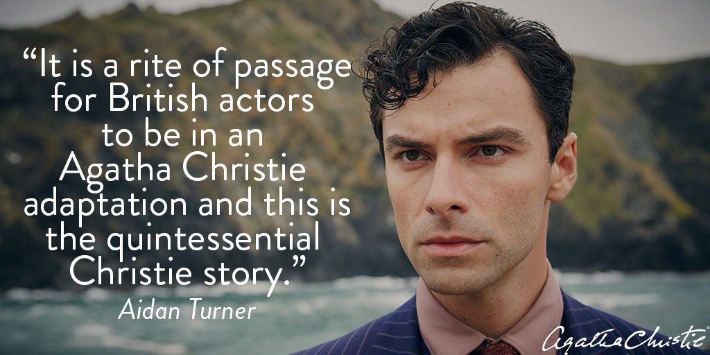 Self-proclaimed Agatha Christie fan Aidan Turner talks about #AndThenThereWereNone Read more bit.ly/1Y2qb9N