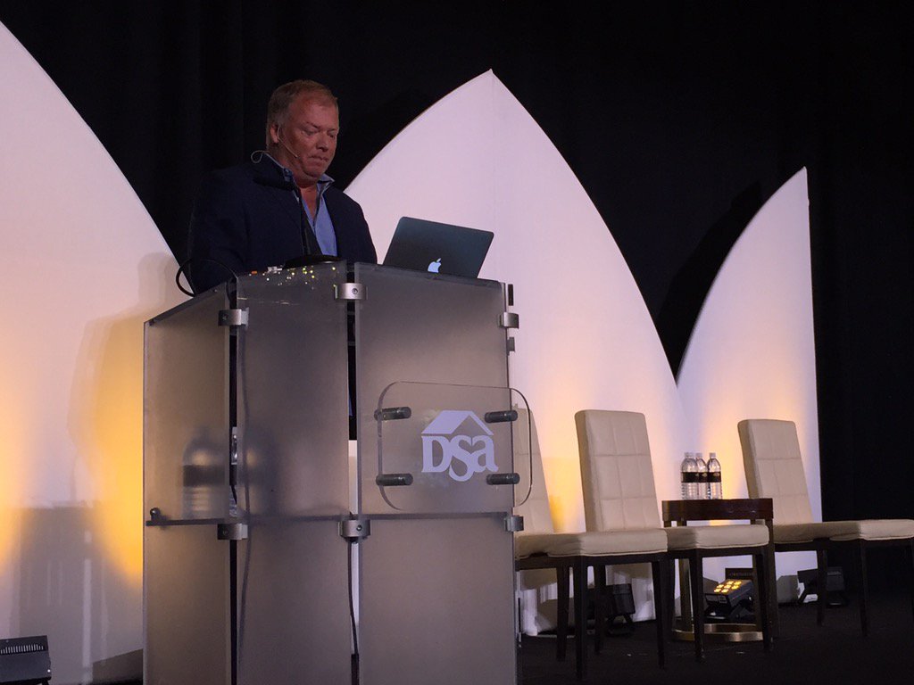 multibrain's tweet photo. Our very own CEO @scott_kramer at #dsafocus talking social media. Want to know more? Let us help. https://t.co/pmoCFU3van