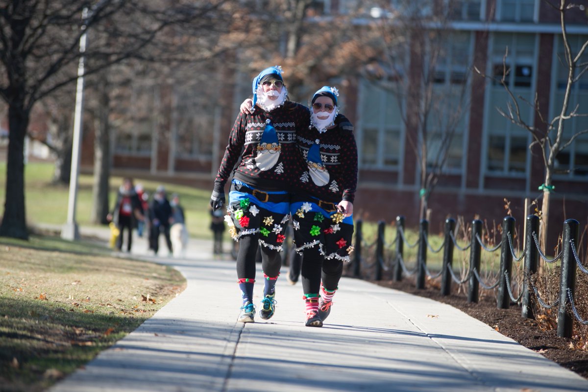 The Ugly Sweater Run/Walk will start at noon on <a href="/binghamtonu/">Binghamton University</a> main campus. Register here: bit.ly/1SjiIvG.