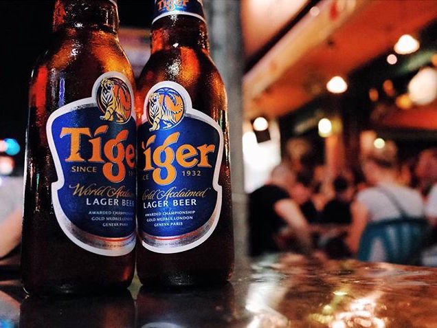 Toasting to the weekend like Instagrammer <a href="/from/">m</a>.noh, need we say more? #TimeForATiger