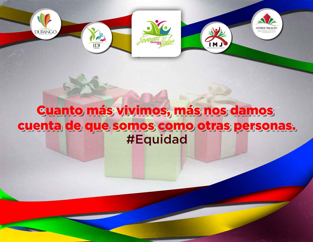 Imj_Gomez's tweet photo. #Equidad es nuestro valor del mes de Diciembre. https://t.co/bHIl3XsIBj