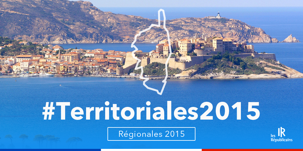 lesRepublicains's tweet photo. Dimanche, en #Corse, votez @joserossi2015 ! #Regionales2015 #Territoriales2015 https://t.co/pHQu5h3e6G