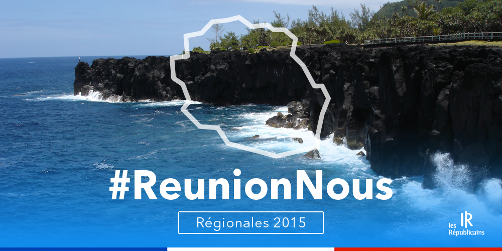 lesRepublicains's tweet photo. Dimanche, à la #Réunion, #ReunionNous en votant pour @didier__robert ! #Regionales2015 https://t.co/94nbMHOgDo